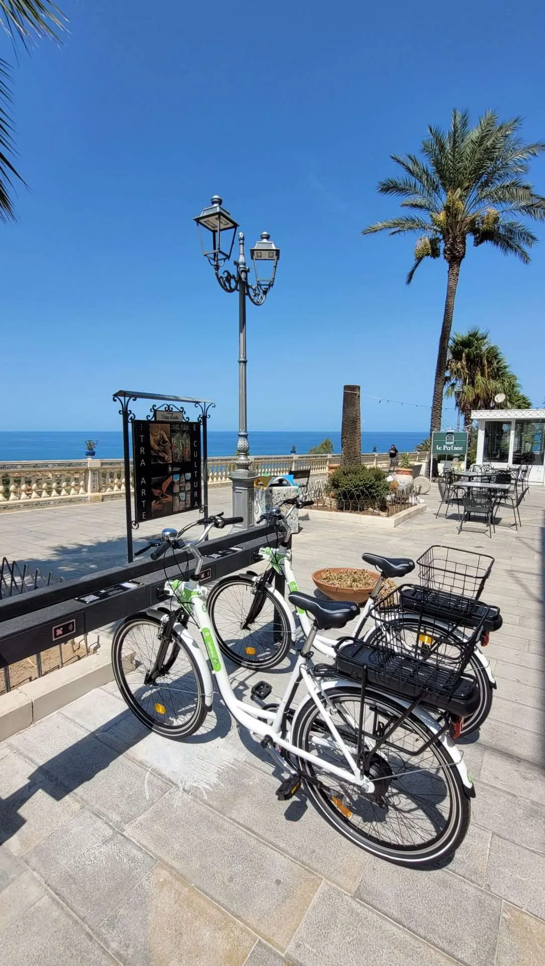 tmr® e Belvederebike: un'altra nota di colore a Santo Stefano di Camastra con il bike sharing youMove®